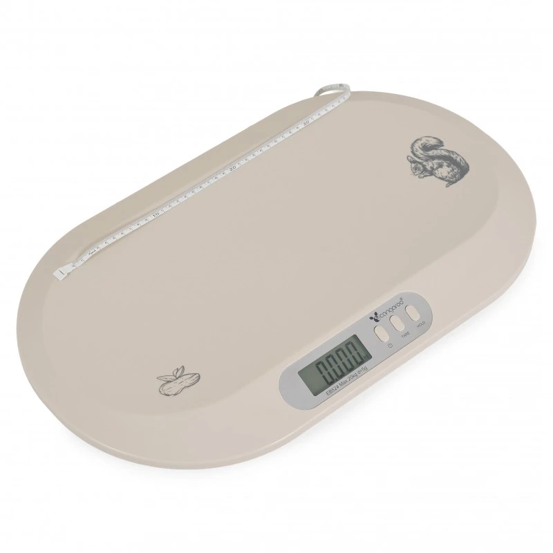 Електронна везна за бебета Peanut grey